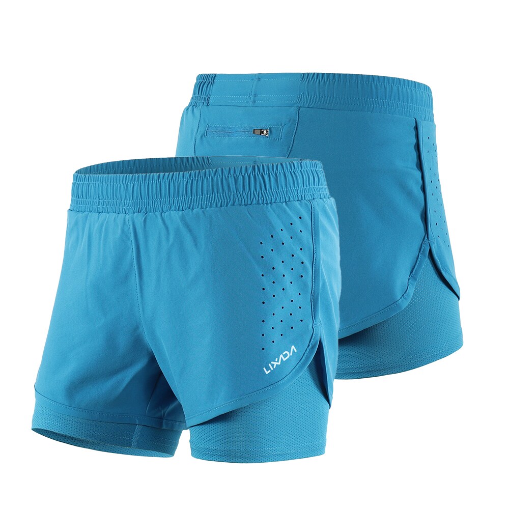 turquoise cycling shorts